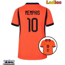 Netherlands Memphis Depay #10 Replica Home Shirt Ladies World Cup 2026 Short Sleeve